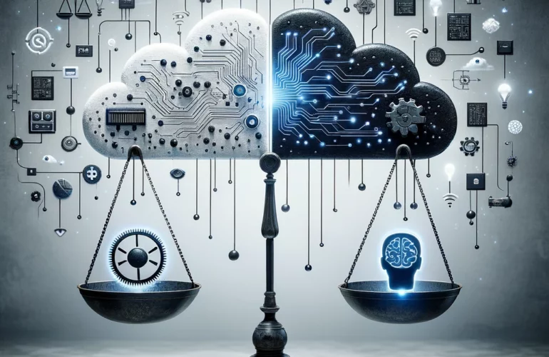 Intelligenza artificiale: opportunità o minaccia? ‣ Con l'approccio bilanciato che caratterizza la value proposition del Gruppo de Pasquale, l'Intelligenza artificiale è volano di business per i clienti
