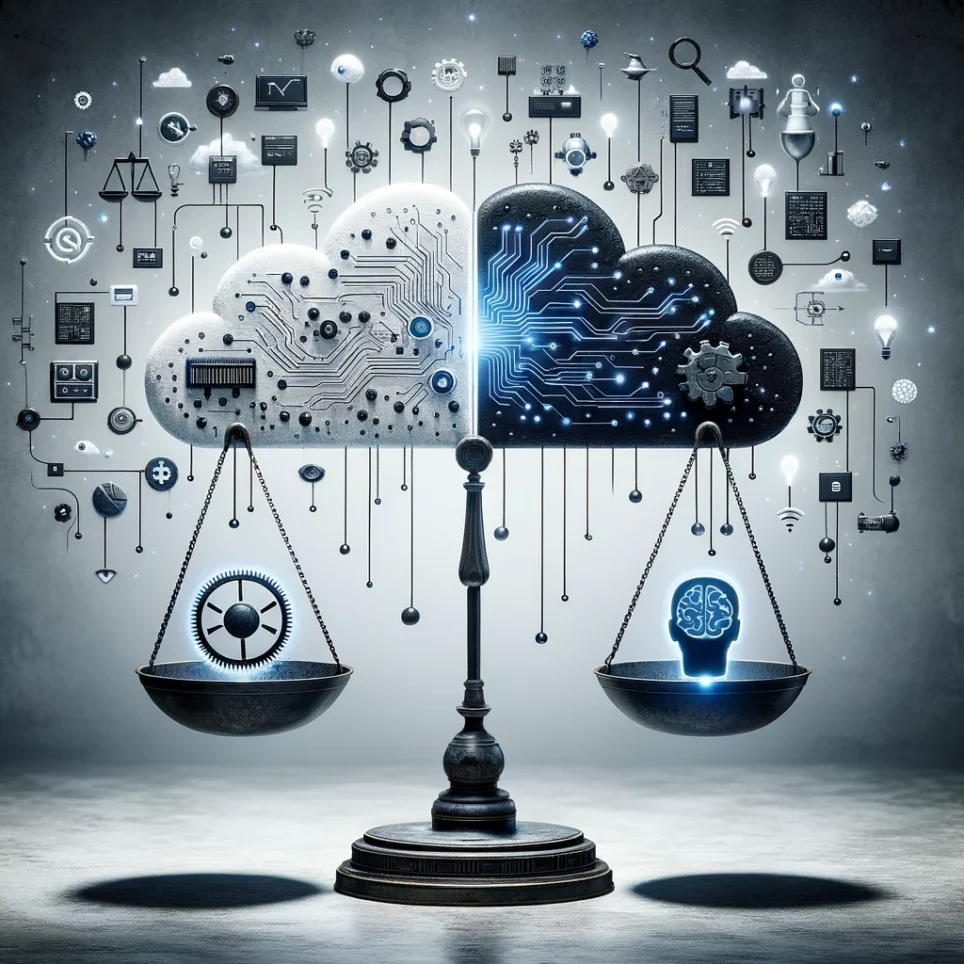 Intelligenza artificiale: opportunità o minaccia? ‣ Con l'approccio bilanciato che caratterizza la value proposition del Gruppo de Pasquale, l'Intelligenza artificiale è volano di business per i clienti