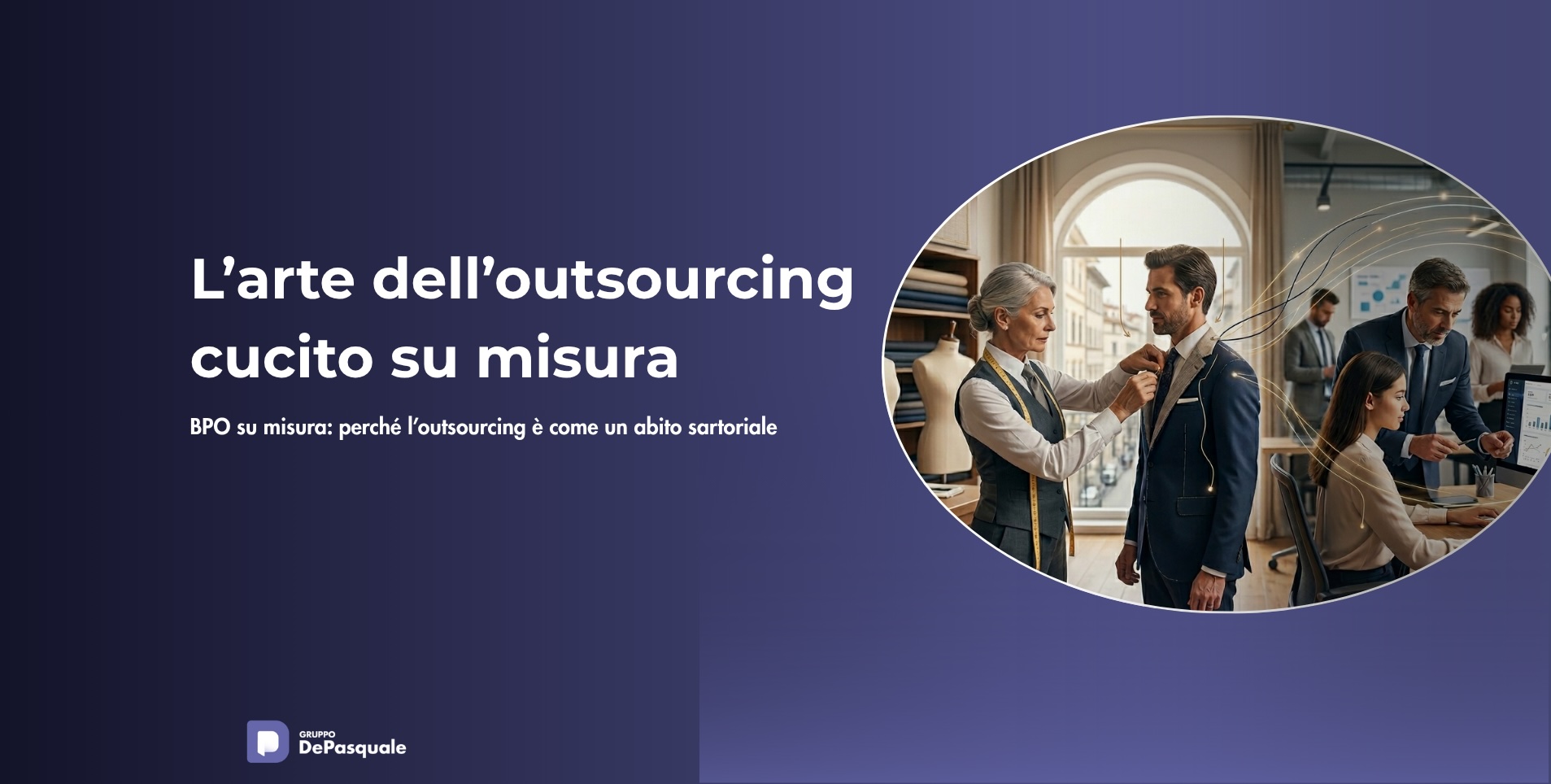 L'arte dell'outsourcing cucito su misura