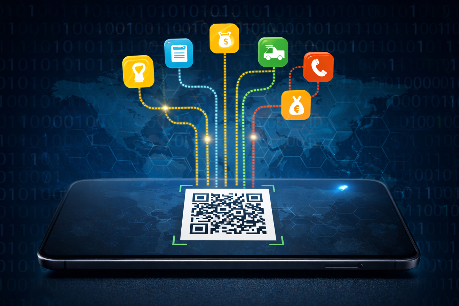 UN QR CODE PER L'ACCESSO A PIÚ SERVIZI